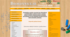 Desktop Screenshot of brokovnice.sk